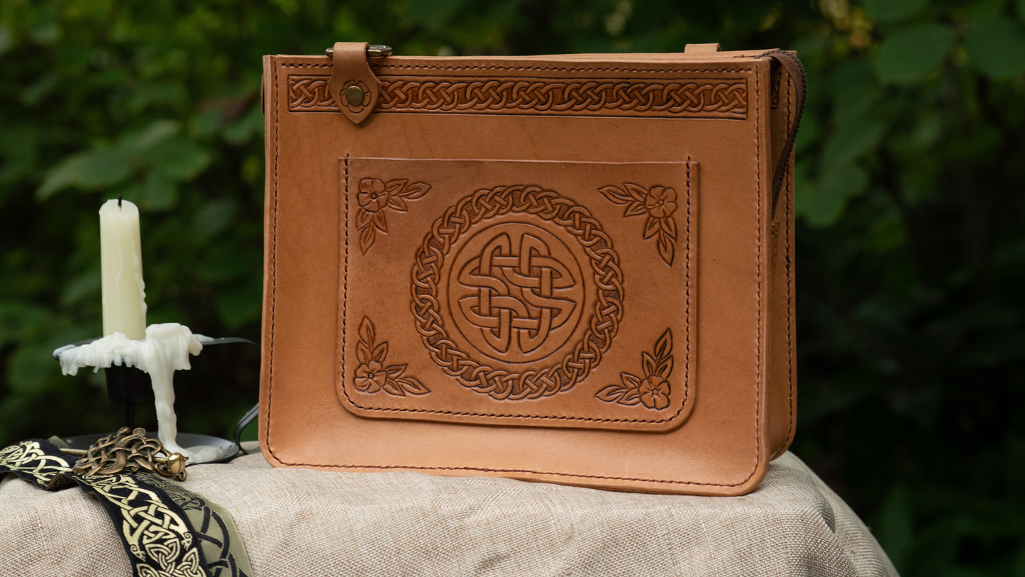 Debrosse Italian Leather Cross Body