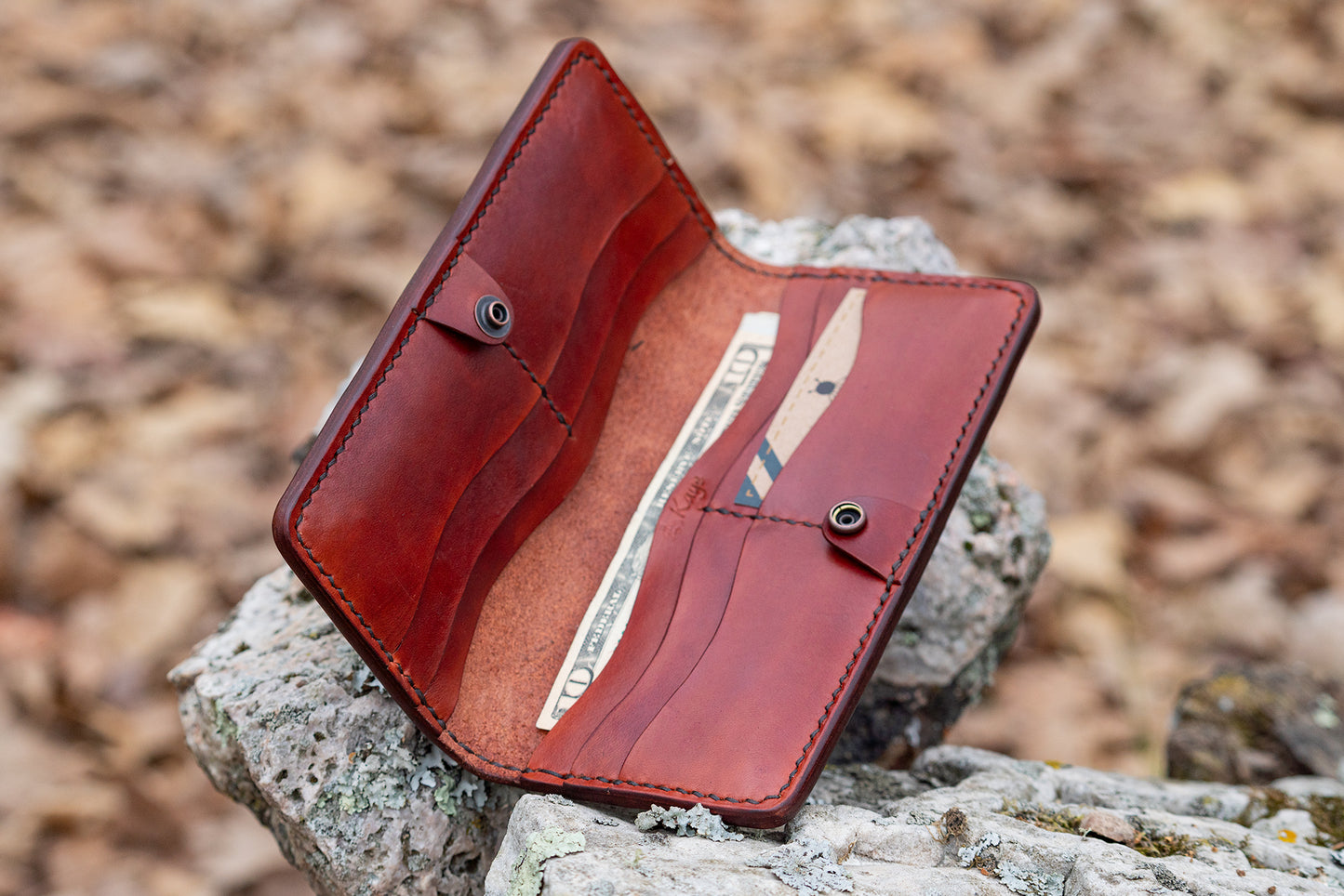 Celtic Knot Long Snap Wallet